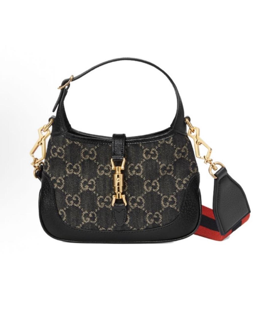 GUCCI Черная сумка с короткими ручками, фото 1