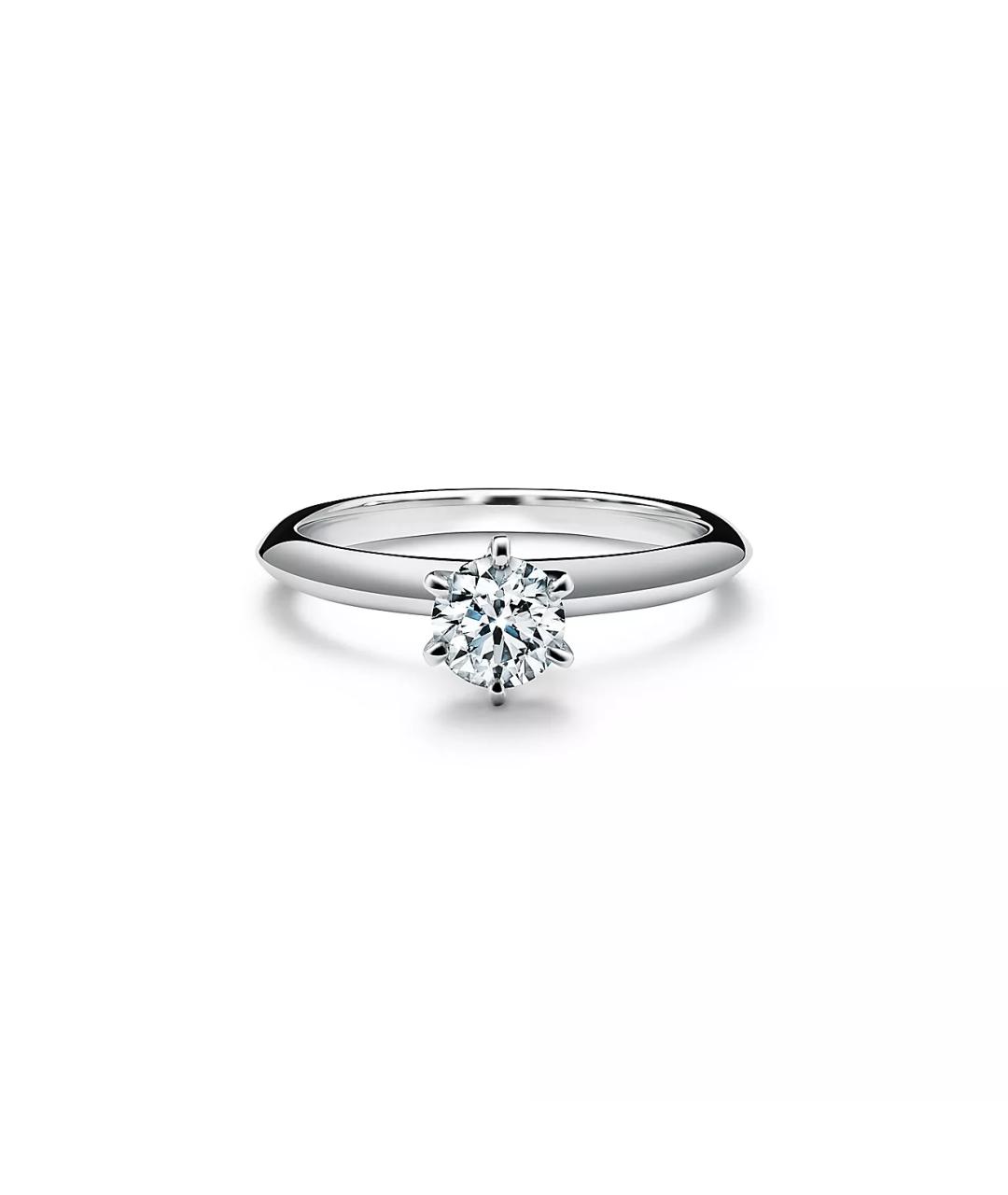 TIFFANY&CO Кольцо из белого золота, фото 1