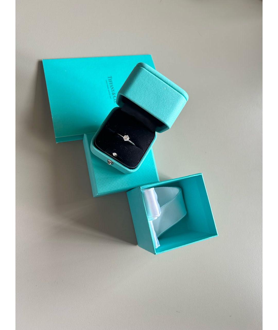 TIFFANY&CO Кольцо из белого золота, фото 5