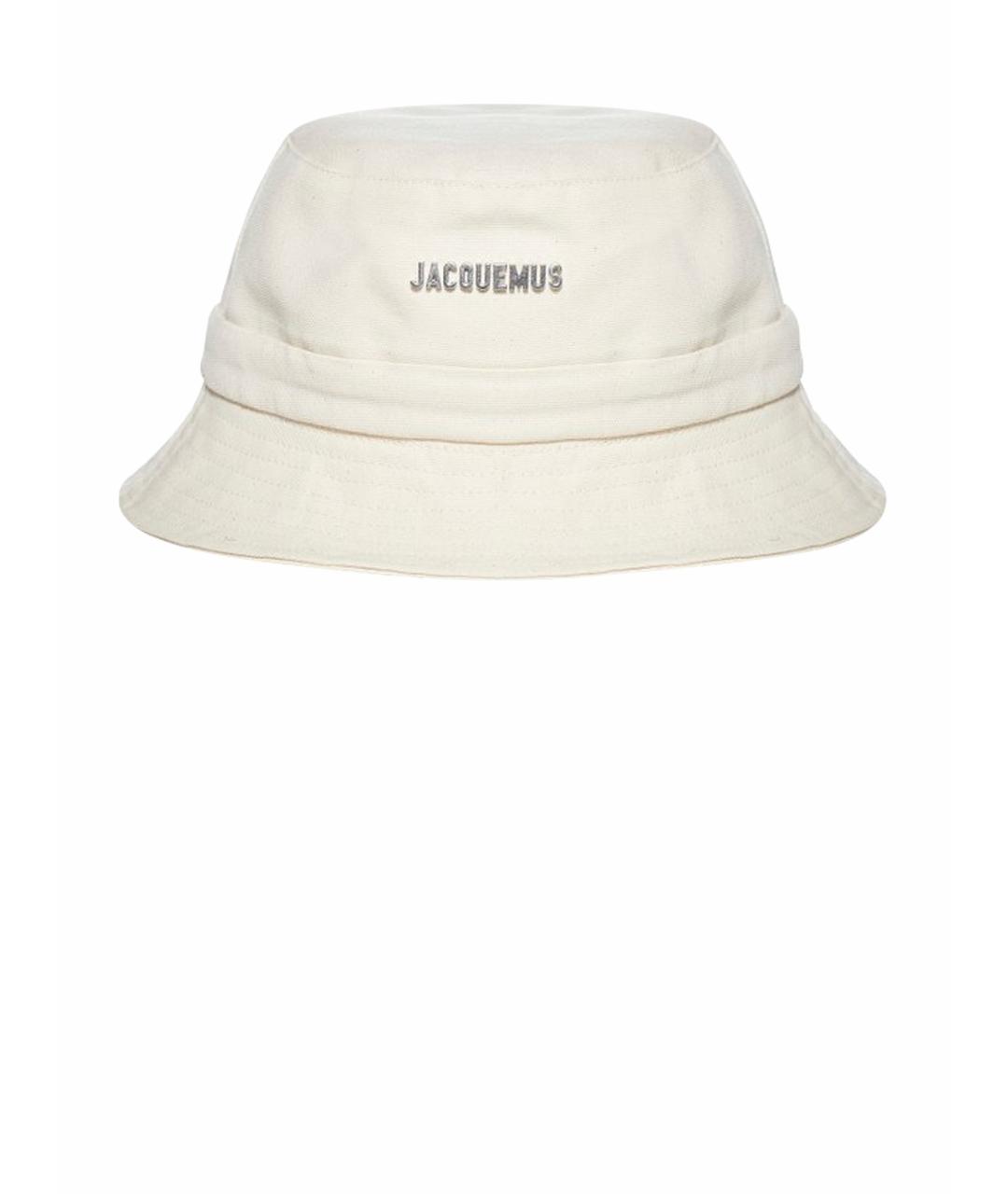 JACQUEMUS Белая панама, фото 1