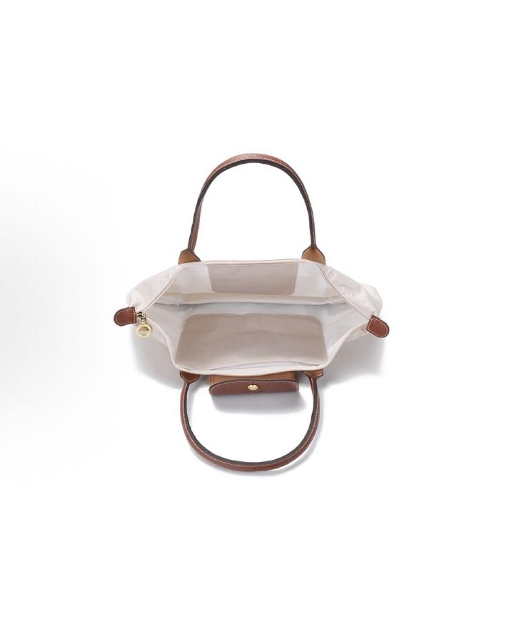 LONGCHAMP Бежевая сумка тоут, фото 3