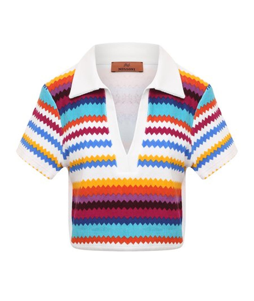 MISSONI Мульти хлопковый джемпер / свитер, фото 1