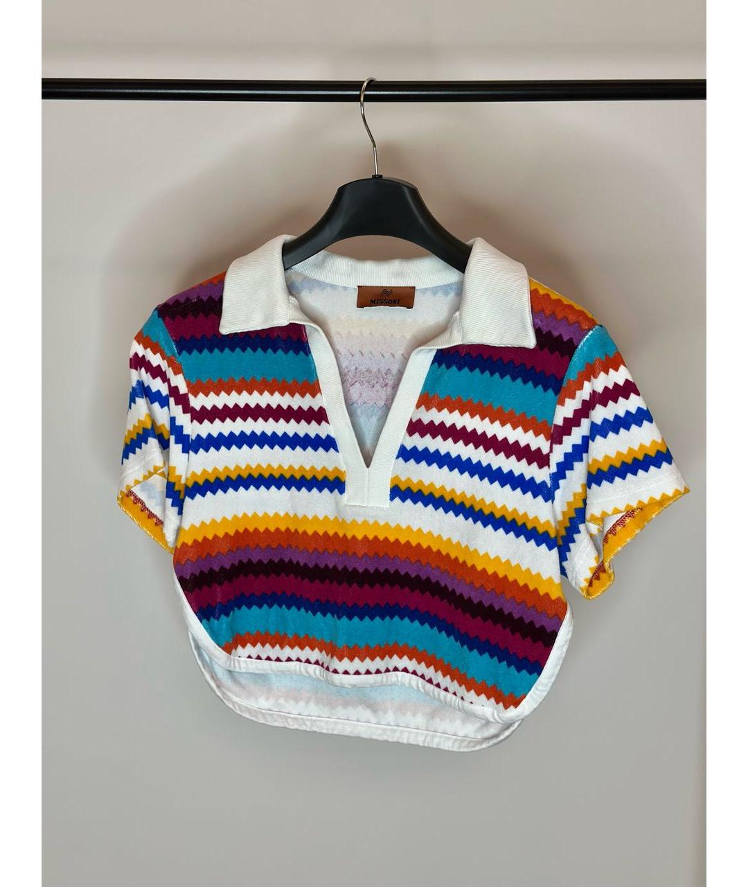 MISSONI Мульти хлопковый джемпер / свитер, фото 5
