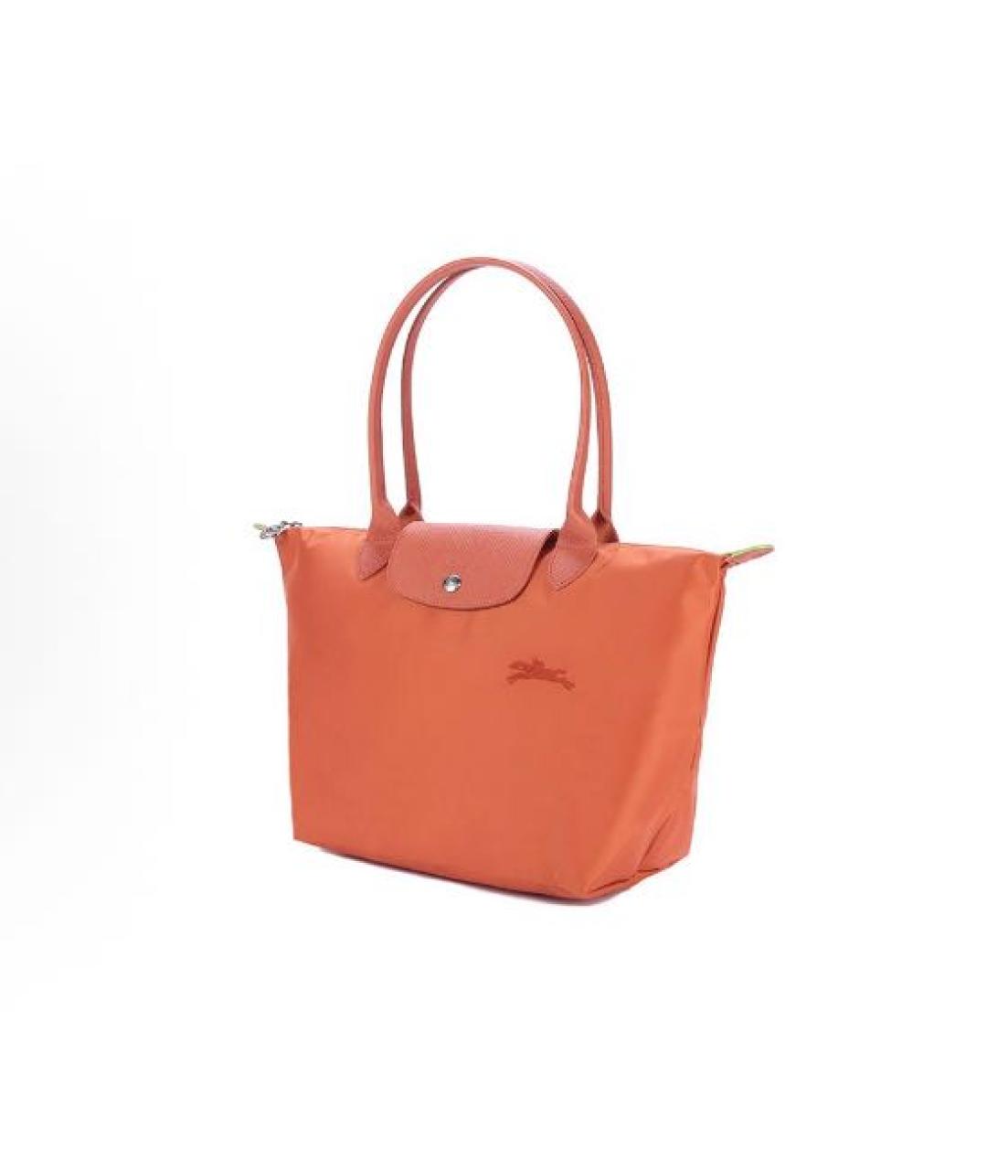 LONGCHAMP Оранжевая сумка тоут, фото 2