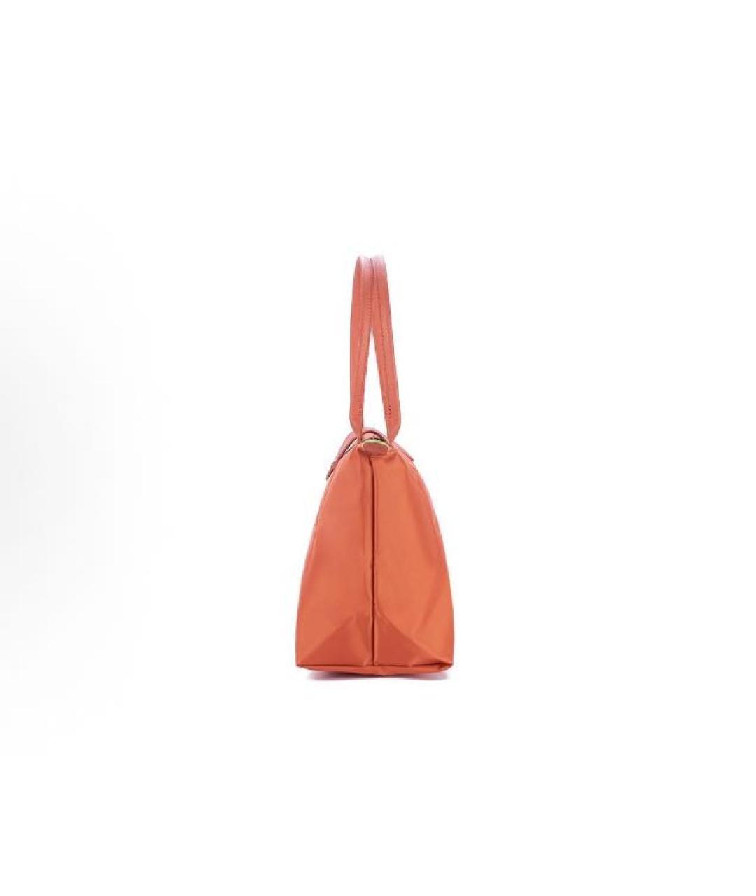 LONGCHAMP Оранжевая сумка тоут, фото 4