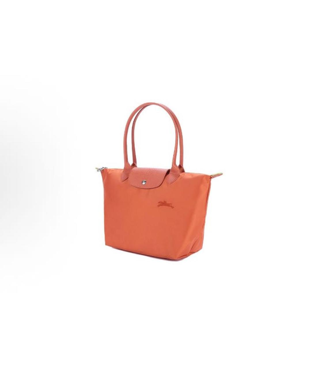 LONGCHAMP Оранжевая сумка тоут, фото 2