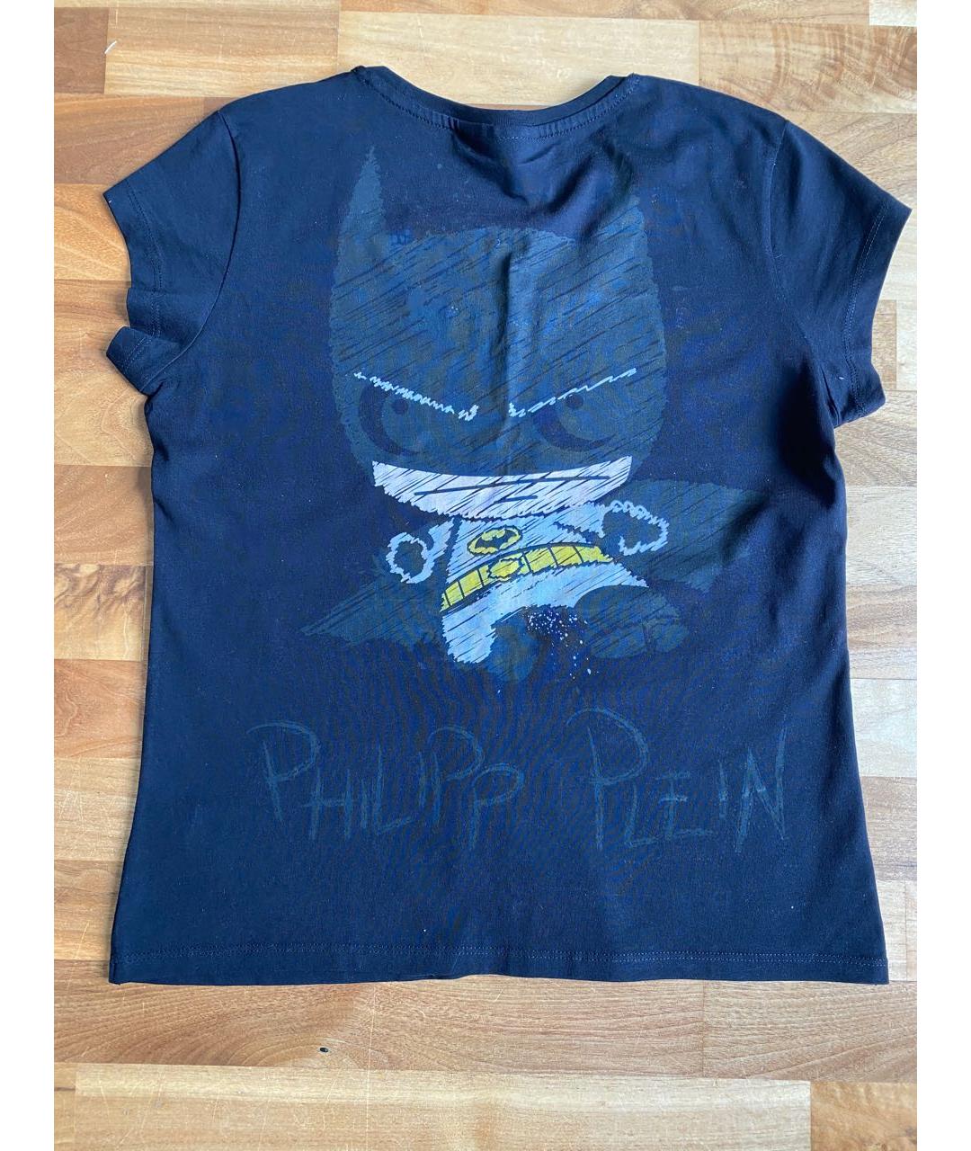 PHILIPP PLEIN Мульти хлопковая футболка, фото 2