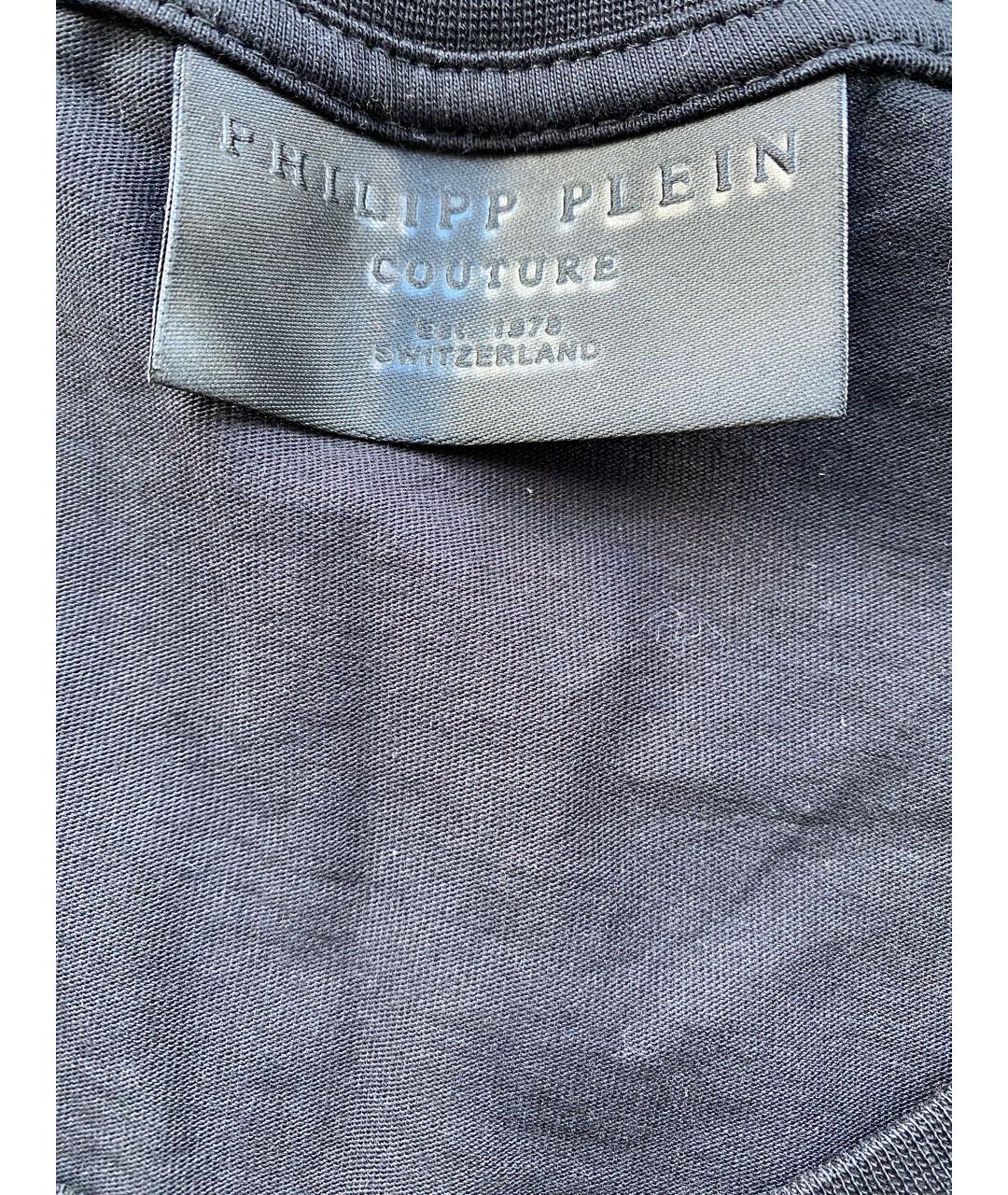 PHILIPP PLEIN Мульти хлопковая футболка, фото 3