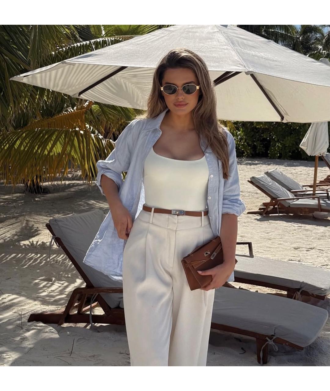 CELINE Золотые металлические солнцезащитные очки, фото 6