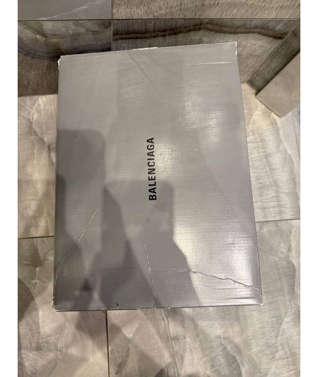 BALENCIAGA Черные кроссовки, фото 3