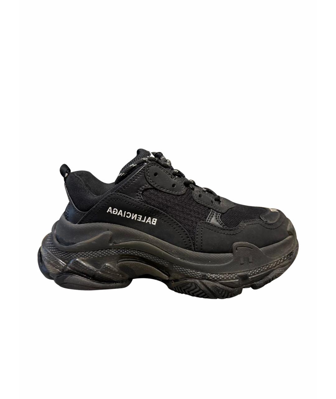 BALENCIAGA Черные кроссовки, фото 1