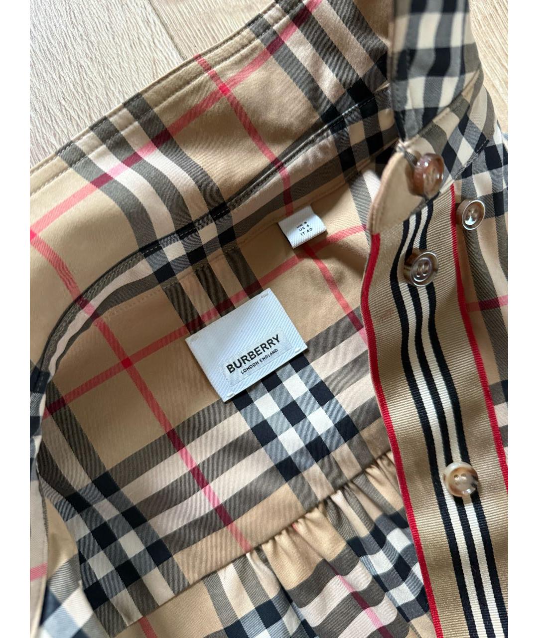 BURBERRY Полиэстеровое повседневное платье, фото 3