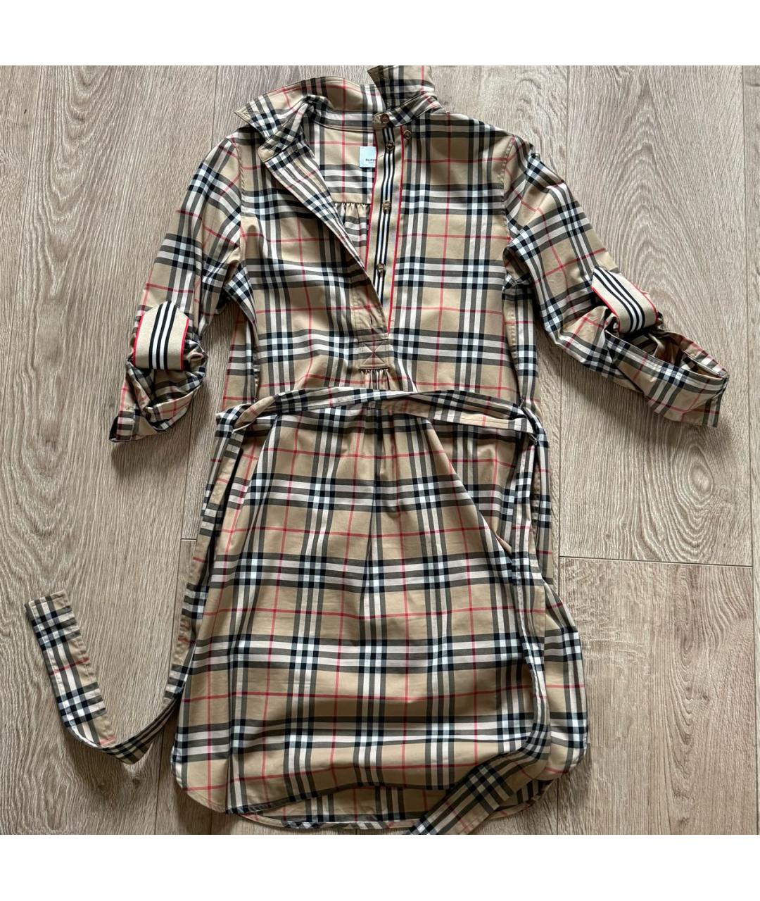 BURBERRY Полиэстеровое повседневное платье, фото 5