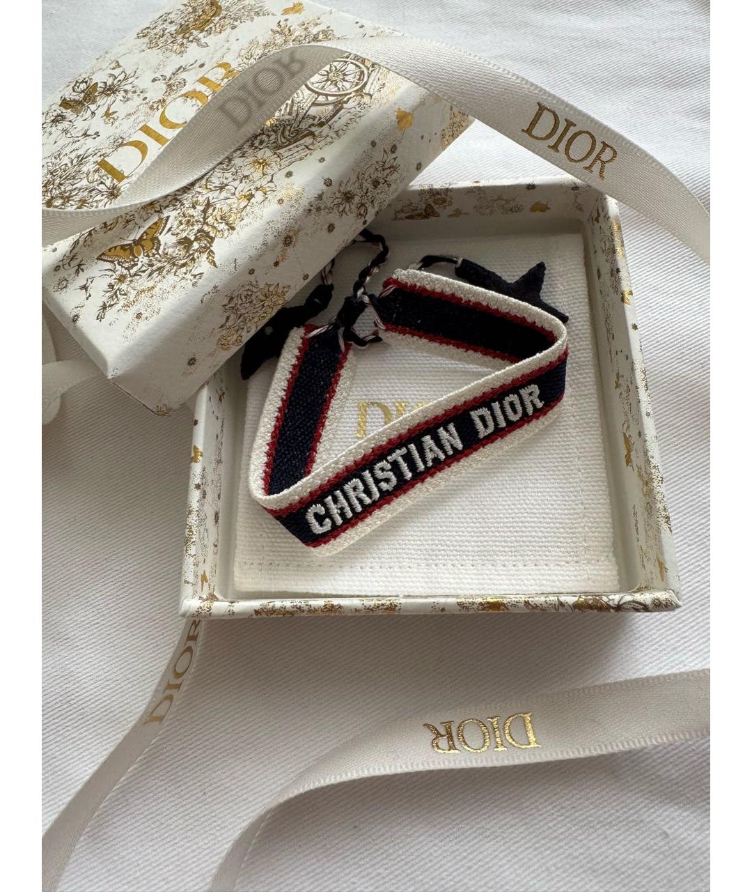 CHRISTIAN DIOR Темно-синий браслет, фото 4