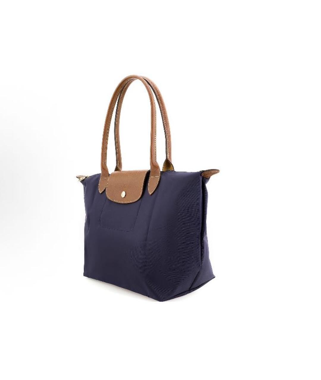 LONGCHAMP Темно-синяя сумка тоут, фото 3