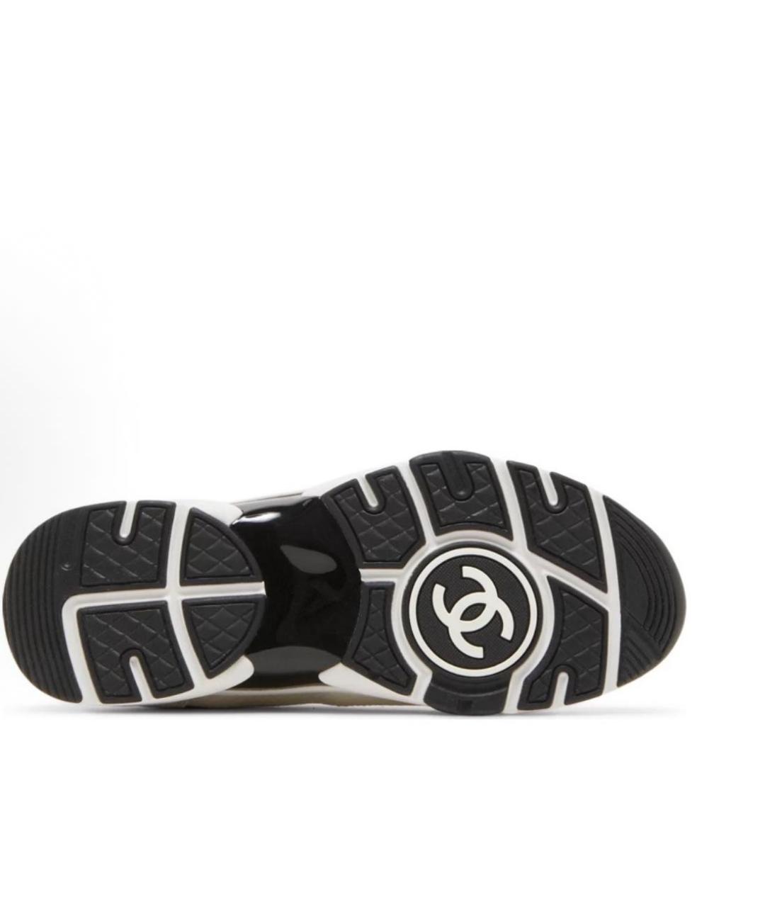 CHANEL Белые кроссовки, фото 4