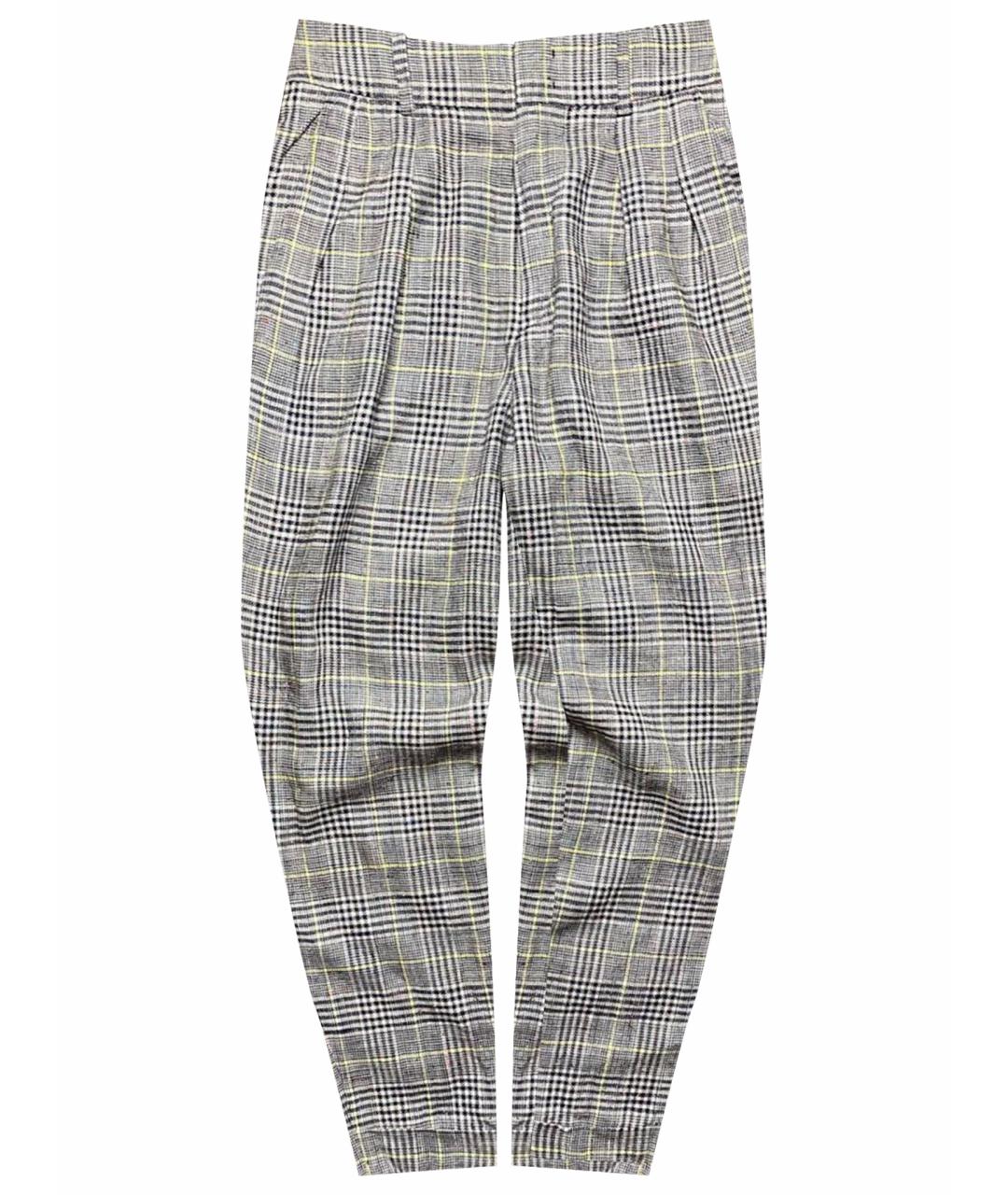 ISABEL MARANT Льняные брюки узкие, фото 1