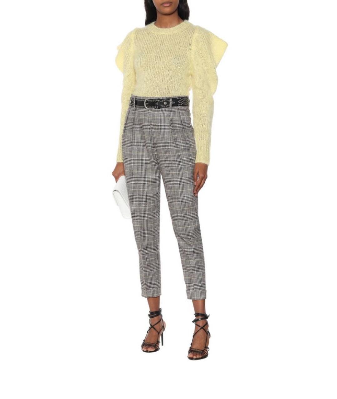 ISABEL MARANT Льняные брюки узкие, фото 9