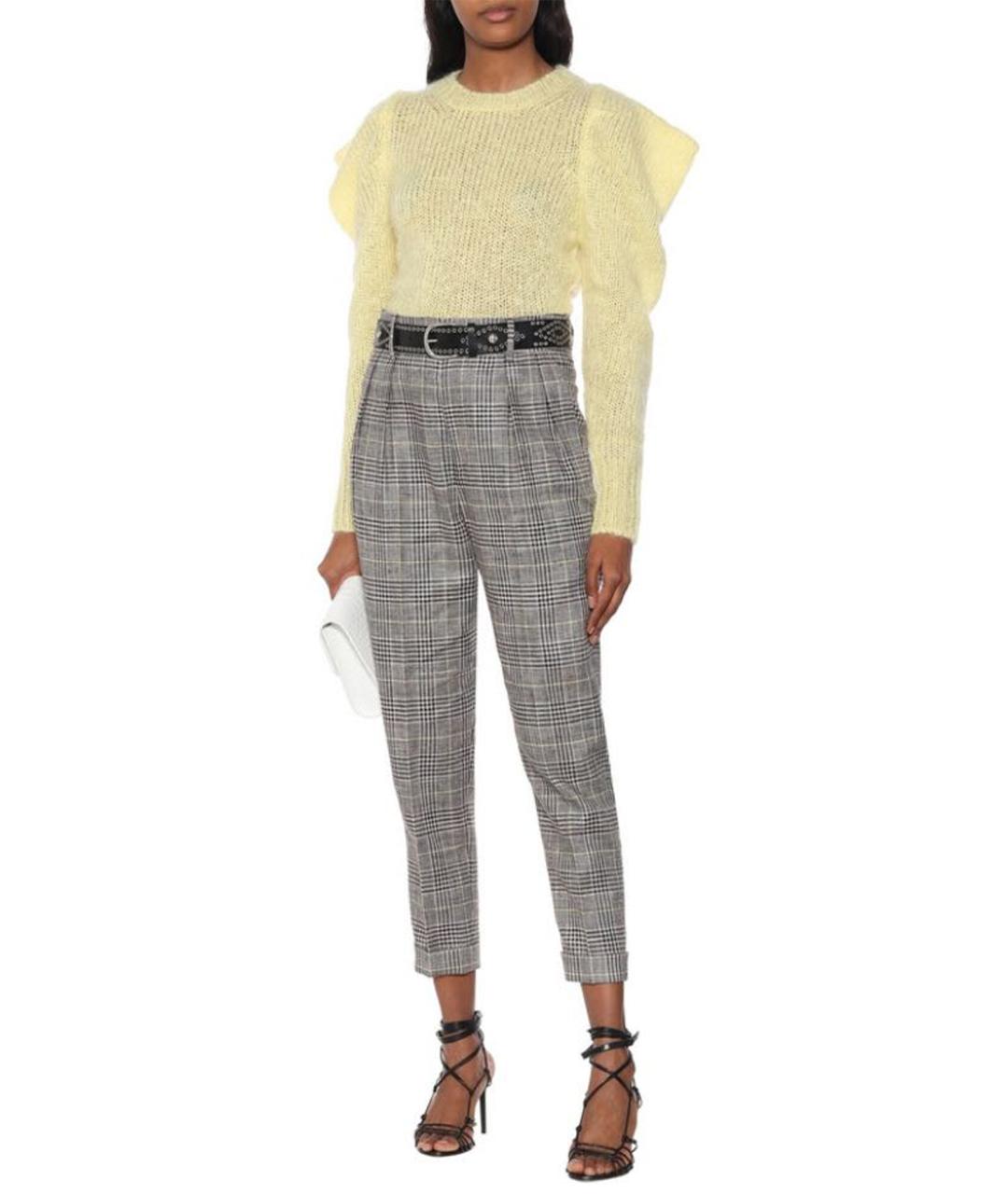 ISABEL MARANT Льняные брюки узкие, фото 14
