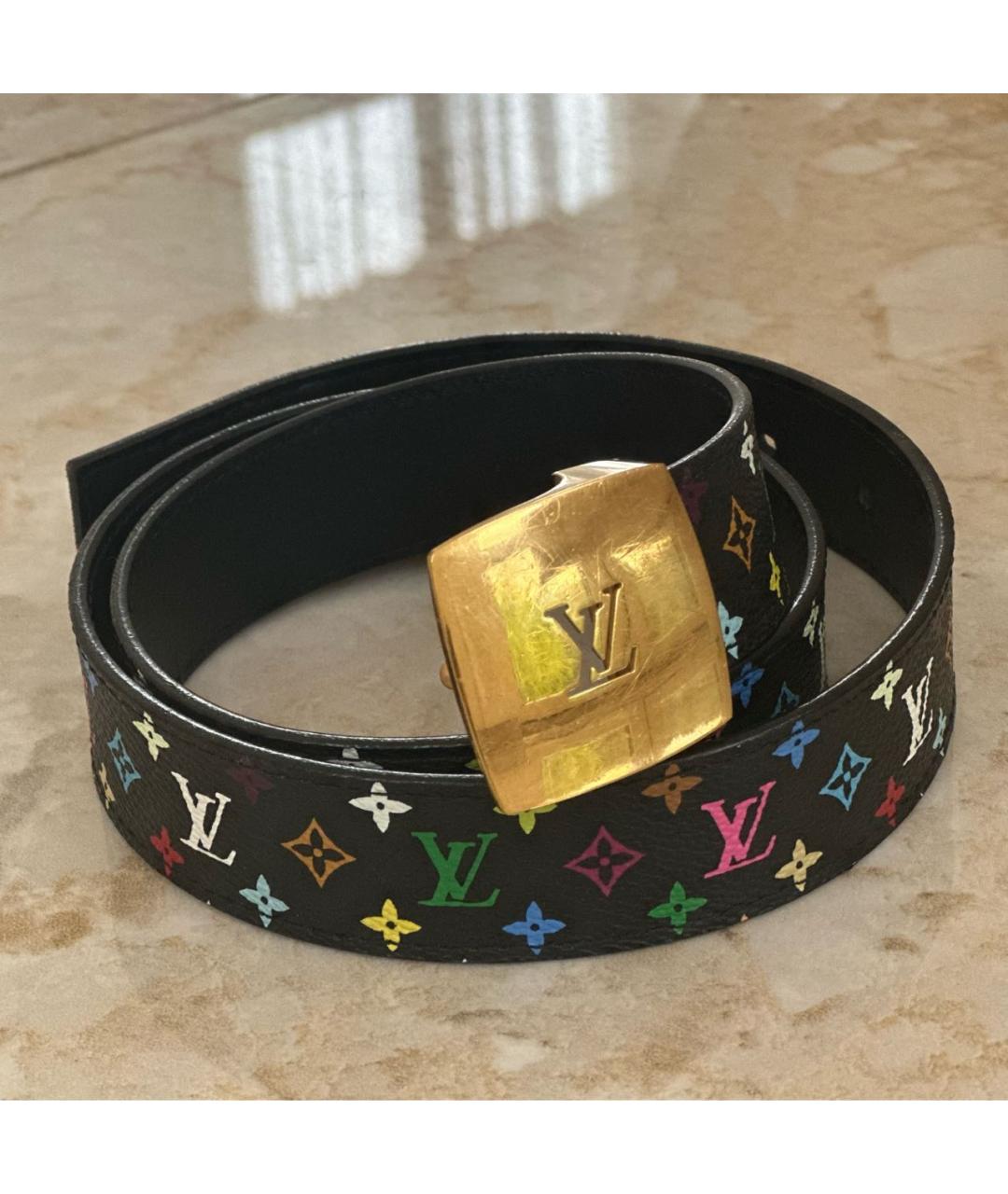 LOUIS VUITTON Мульти кожаный ремень, фото 5