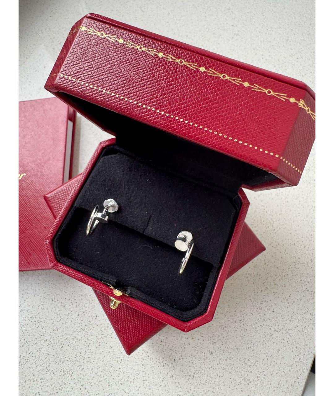 CARTIER Серьги из белого золота, фото 2