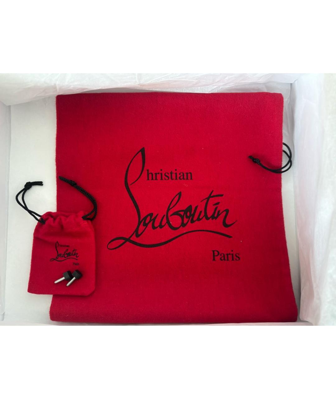 CHRISTIAN LOUBOUTIN Коричневые туфли из экзотической кожи, фото 5