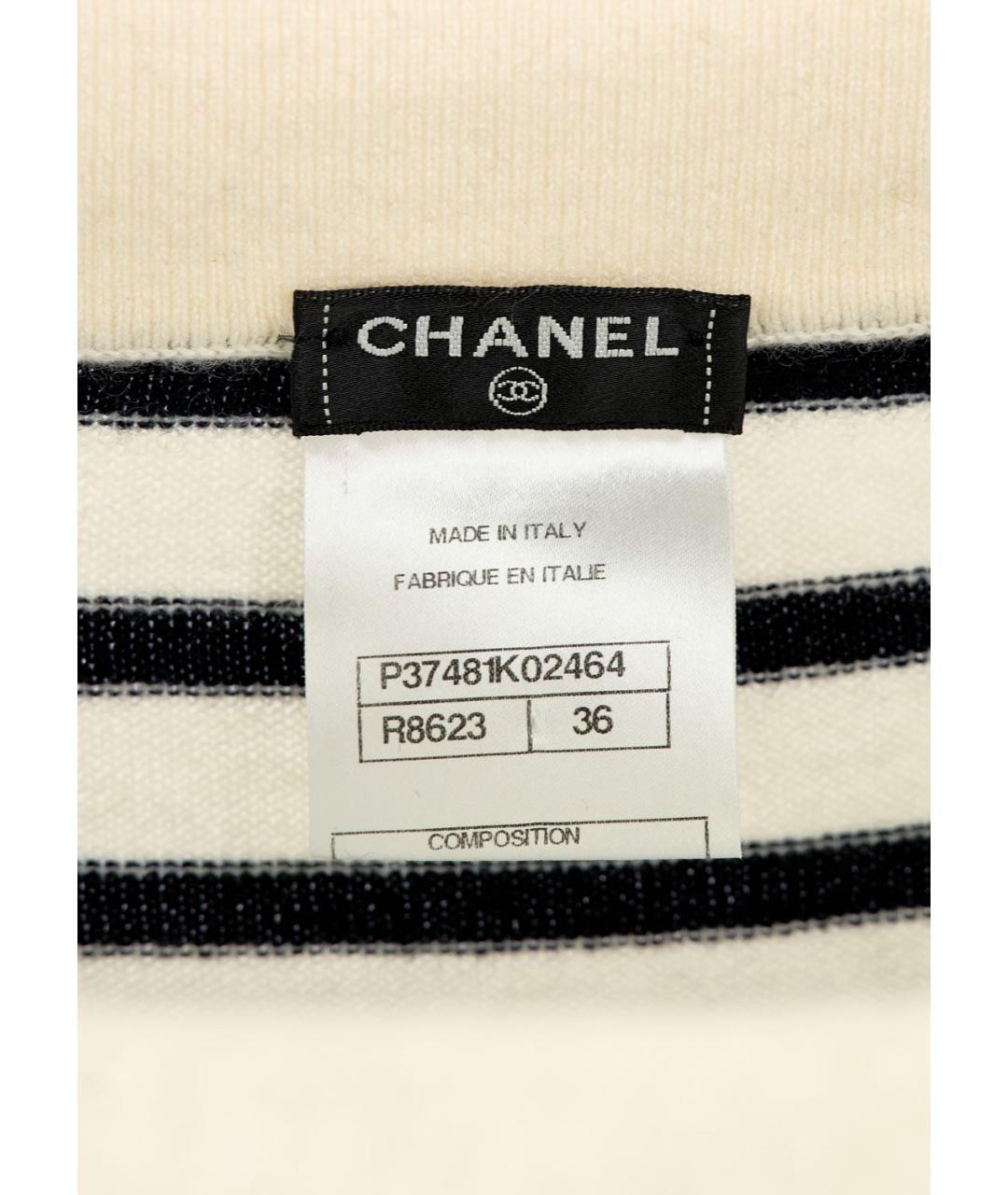 CHANEL Мульти кашемировый джемпер / свитер, фото 3