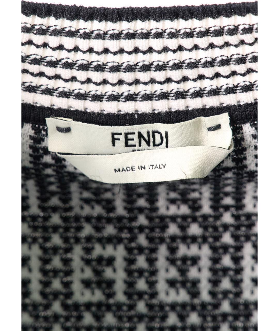 FENDI Мульти вискозный джемпер / свитер, фото 3