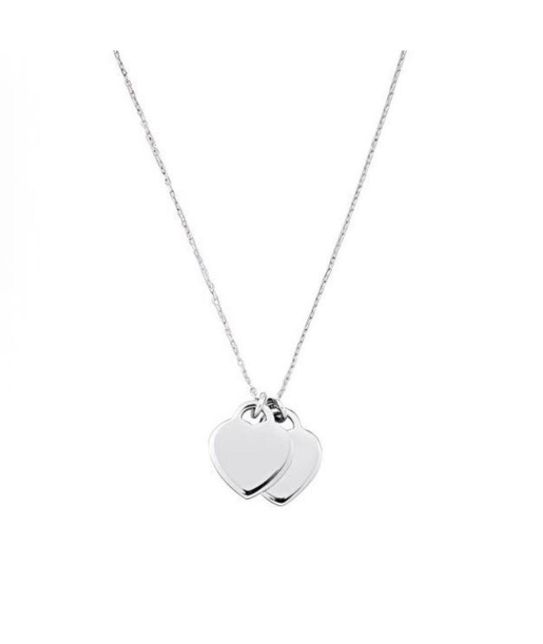 TIFFANY&CO Бордовая серебряная цепочка, фото 2
