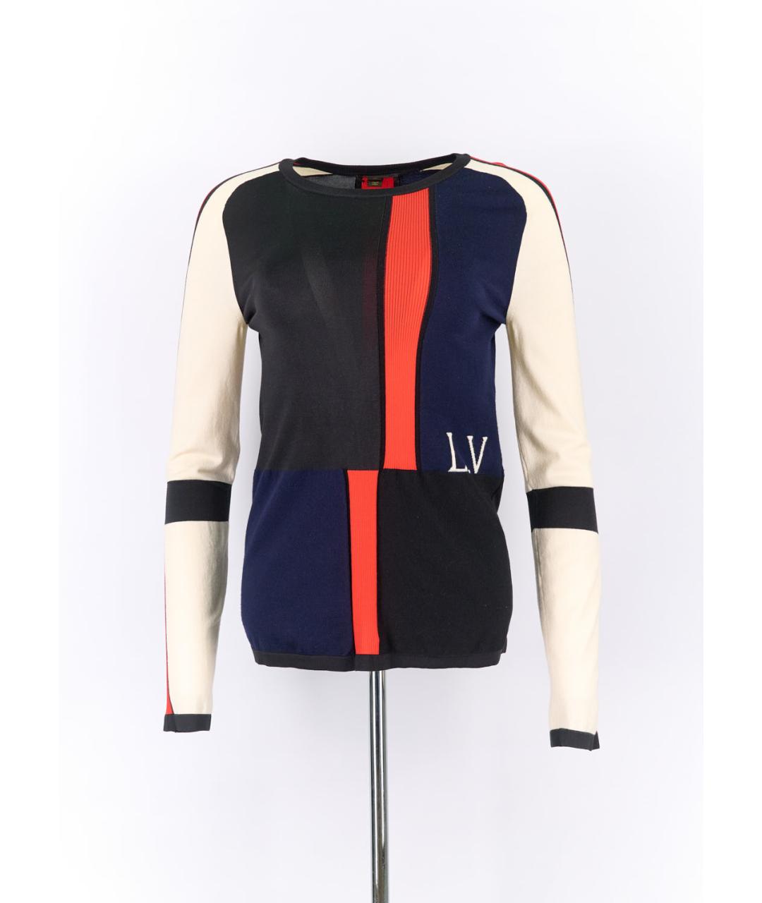 LOUIS VUITTON Мульти шерстяной джемпер / свитер, фото 5