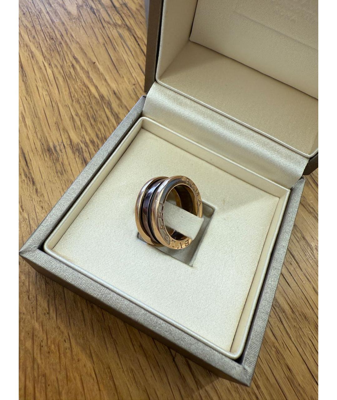 BVLGARI Золотое кольцо из розового золота, фото 2
