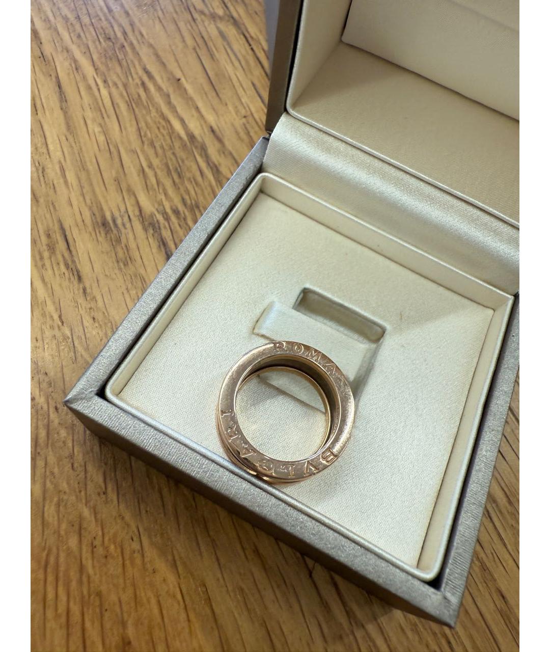 BVLGARI Золотое кольцо из розового золота, фото 4