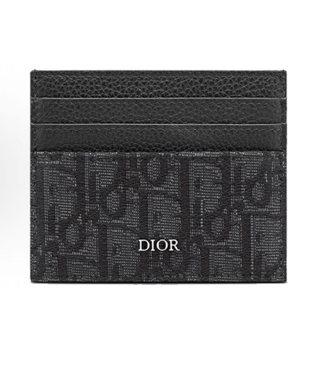 CHRISTIAN DIOR Черный кардхолдер, фото 5
