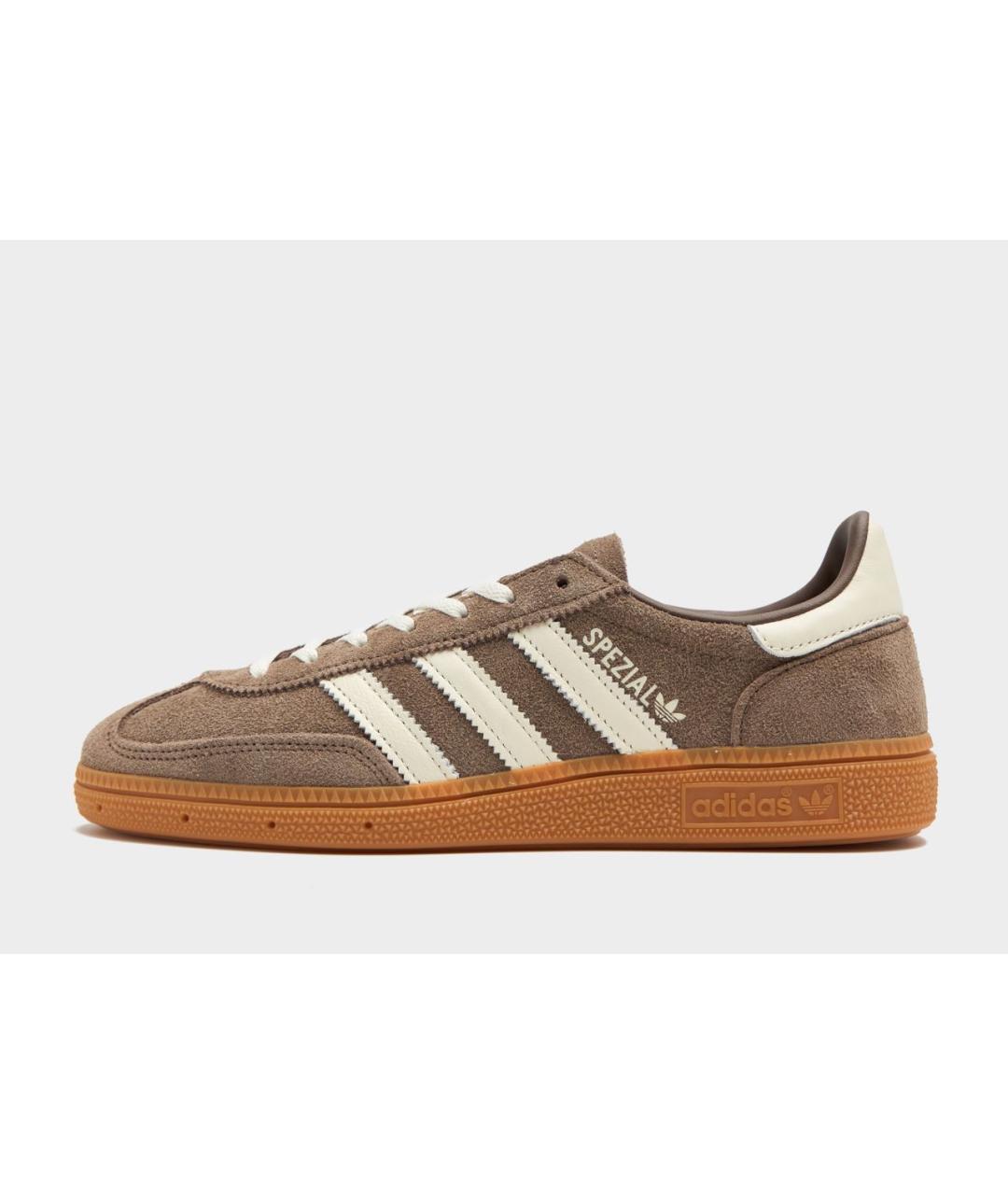 ADIDAS Коричневые замшевые кроссовки, фото 6