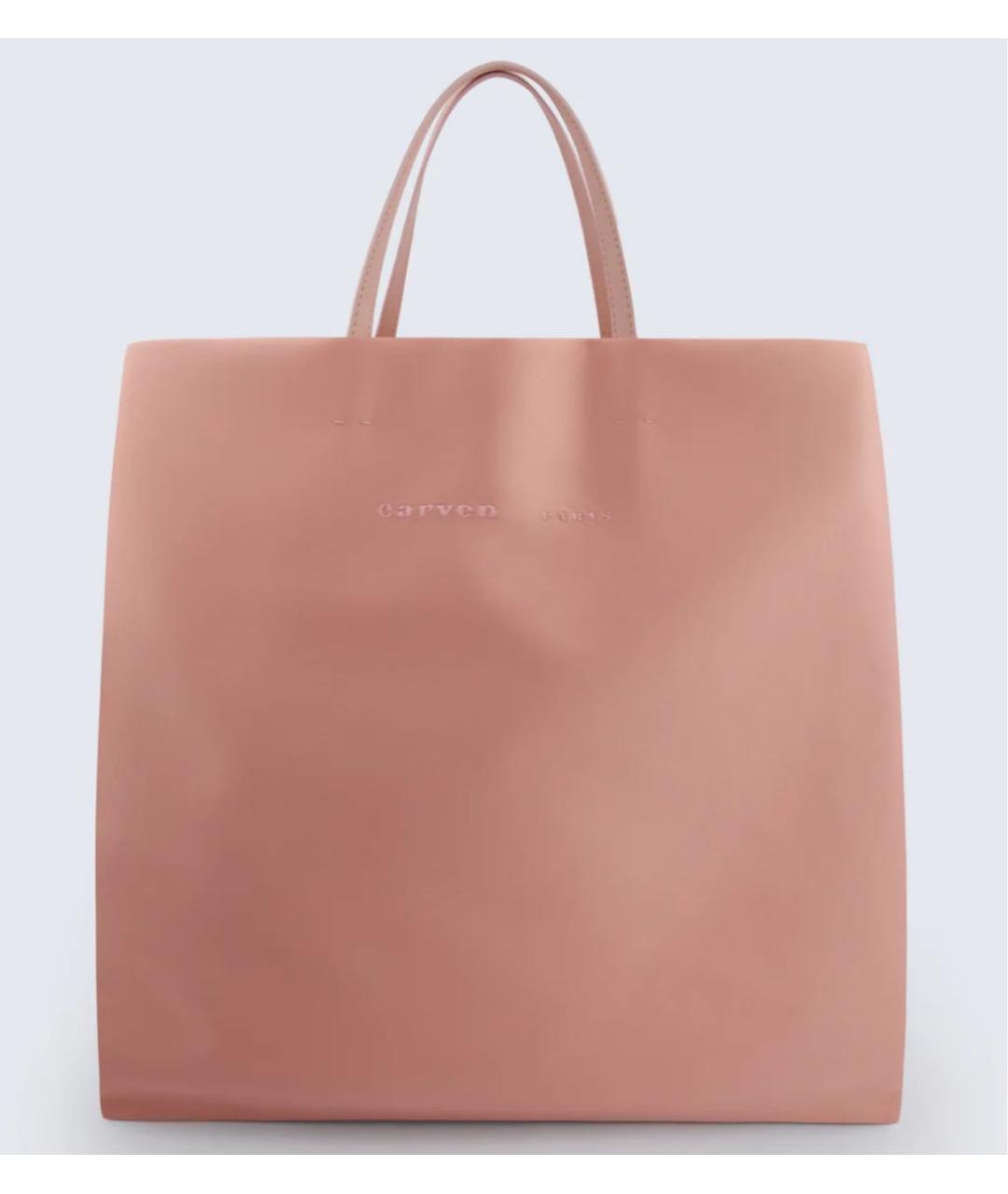 Carven Розовая сумка тоут, фото 4