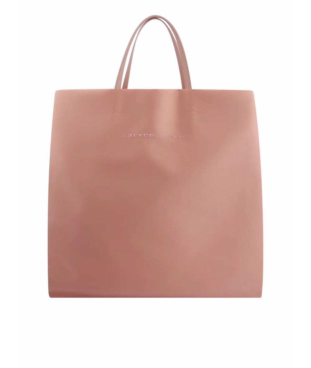 Carven Розовая сумка тоут, фото 1