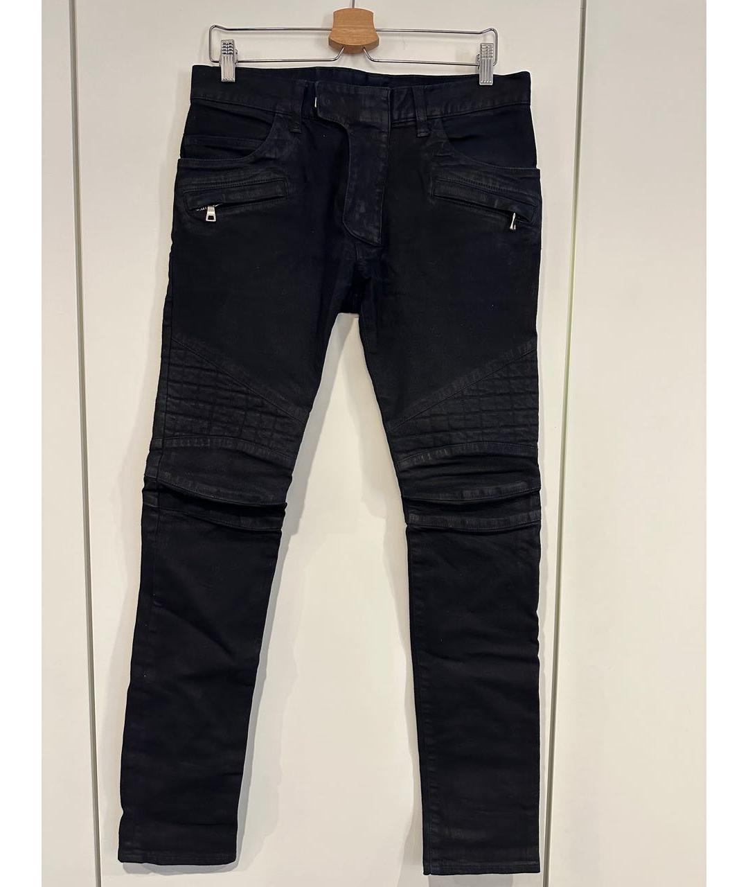 BALMAIN Черные джинсы скинни, фото 5