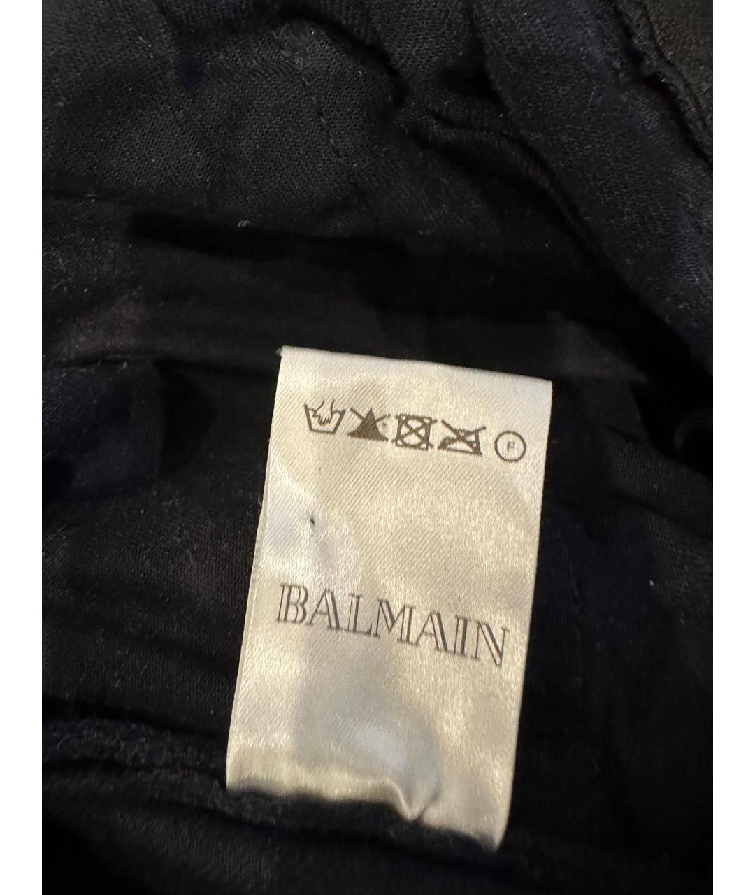 BALMAIN Черные джинсы скинни, фото 4