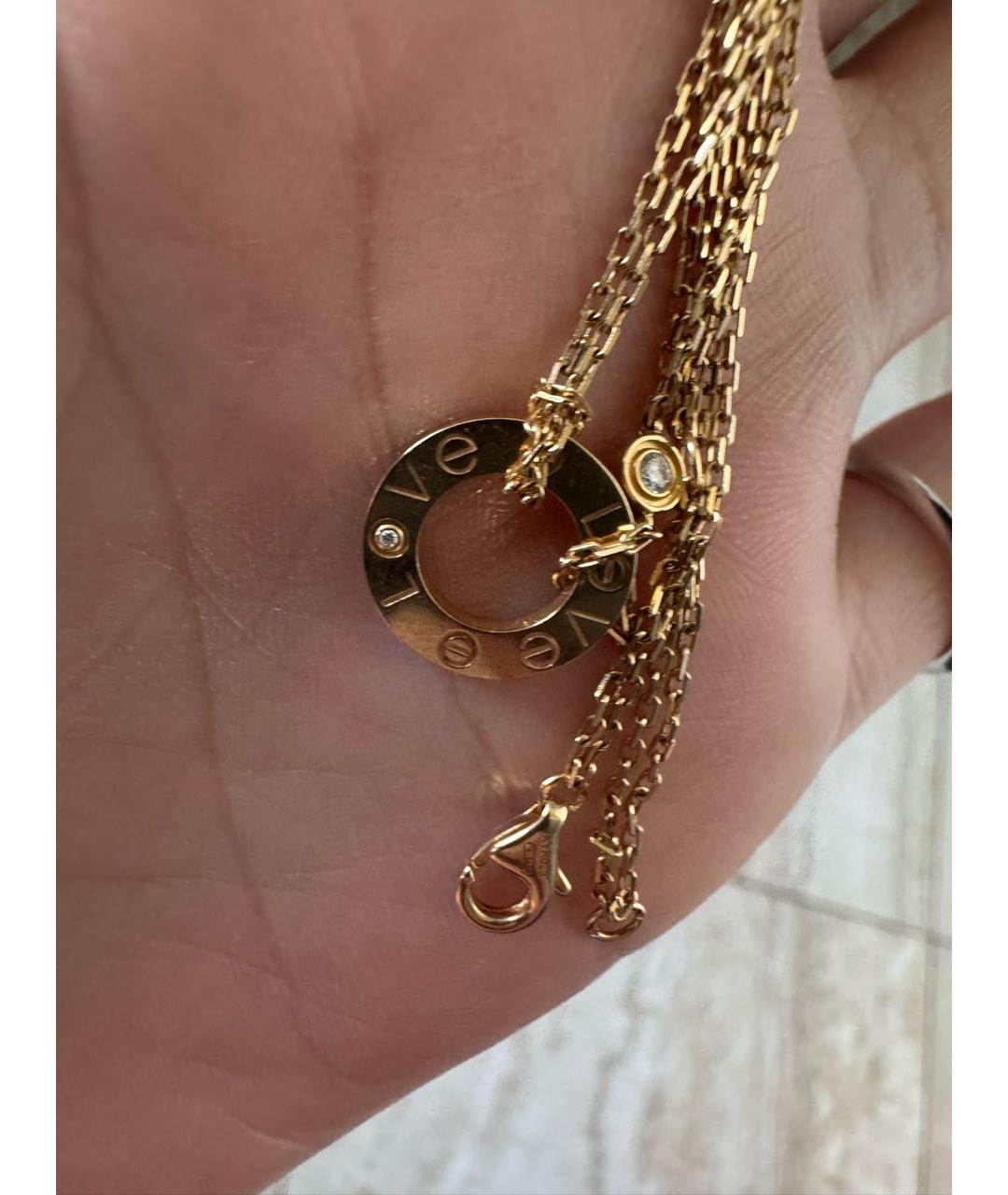 CARTIER Золотая подвеска из желтого золота, фото 3
