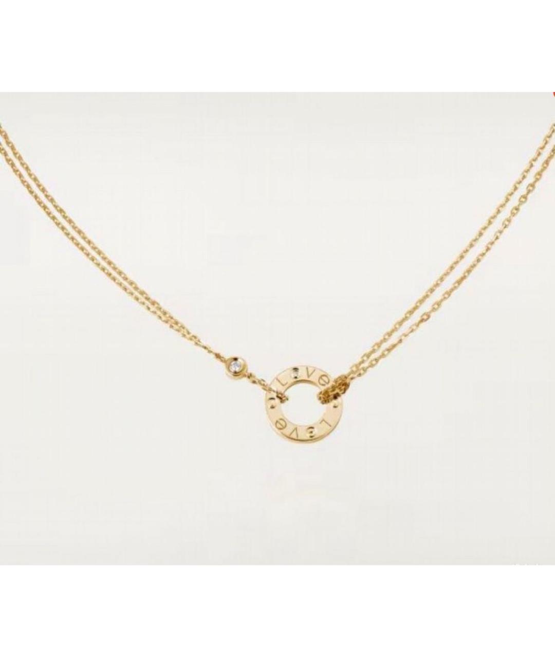 CARTIER Золотая подвеска из желтого золота, фото 2