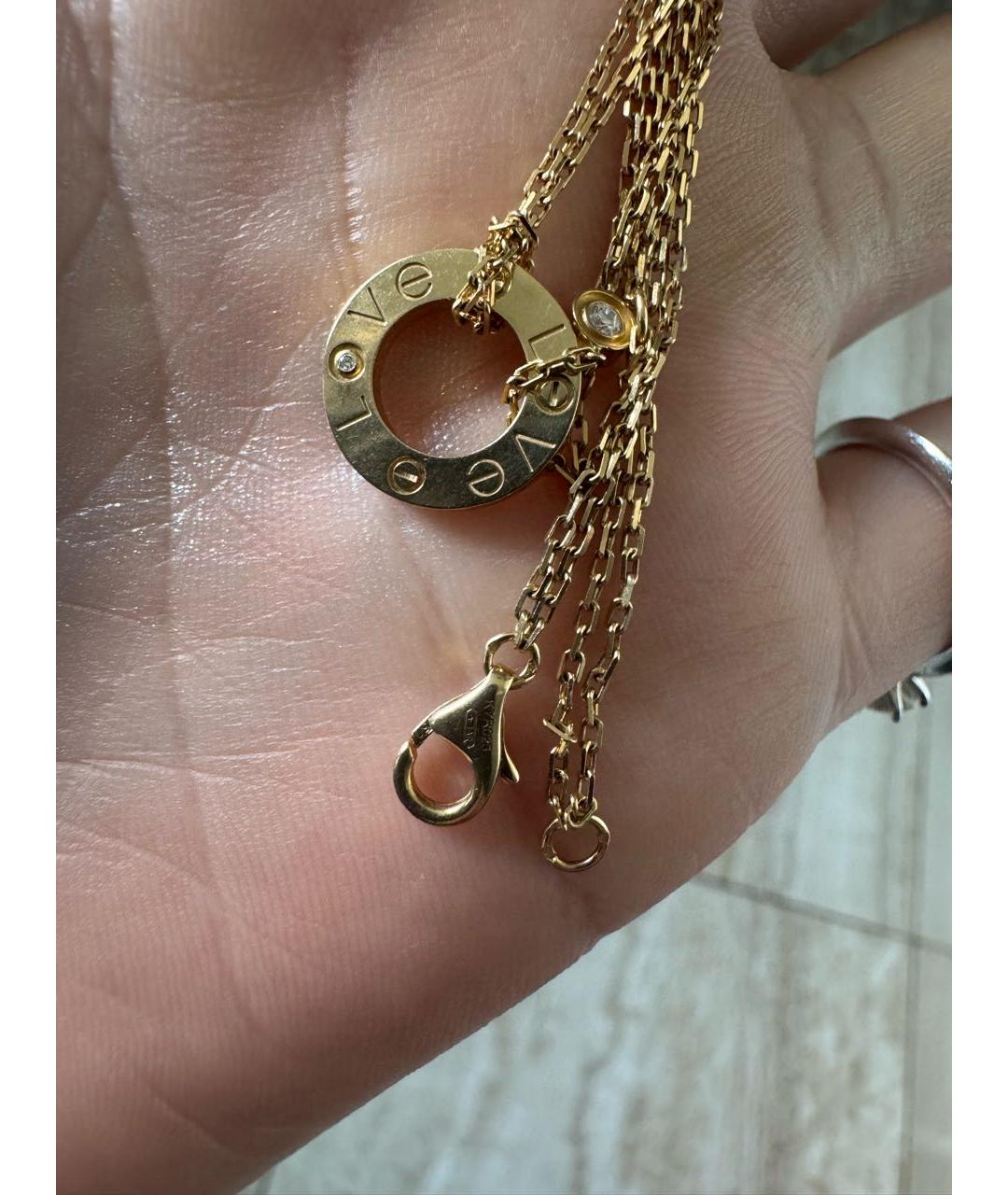 CARTIER Золотая подвеска из желтого золота, фото 4