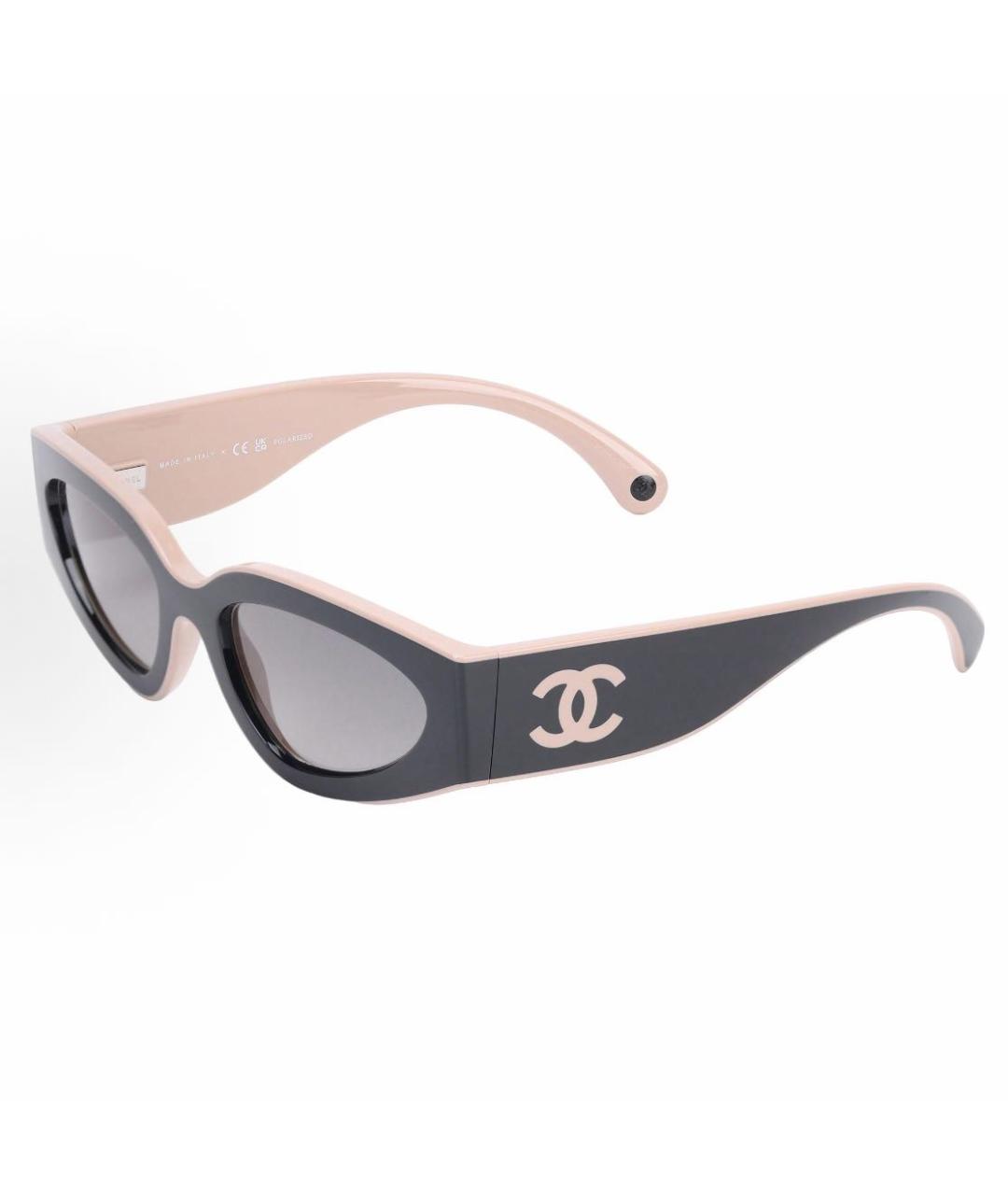 CHANEL Черные солнцезащитные очки, фото 4