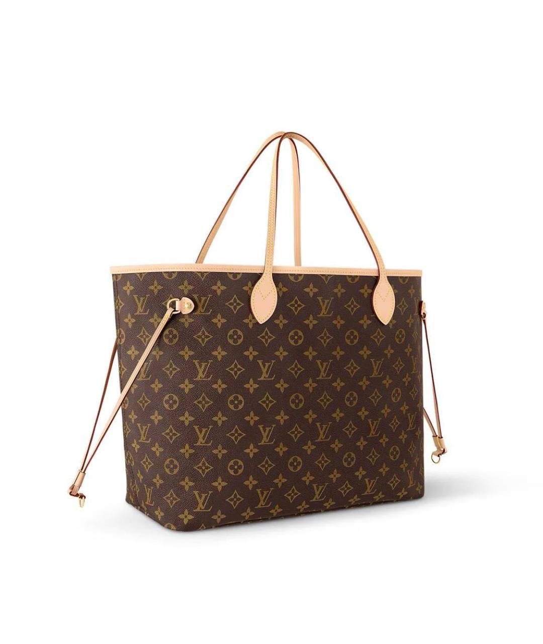 LOUIS VUITTON Коричневая сумка тоут, фото 3