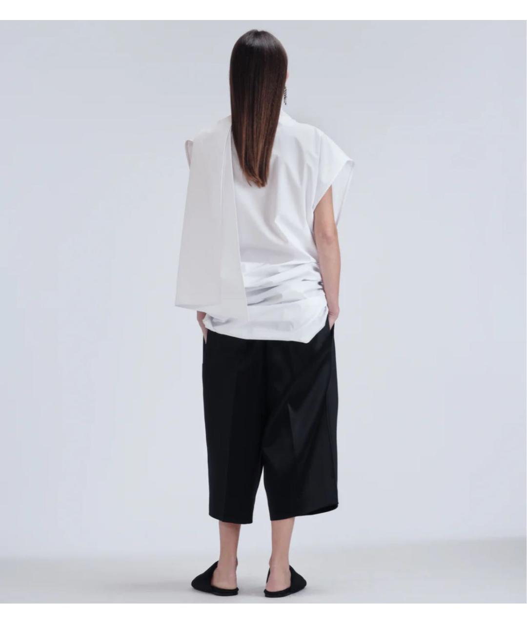 Carven Черные ацетатные шорты, фото 4