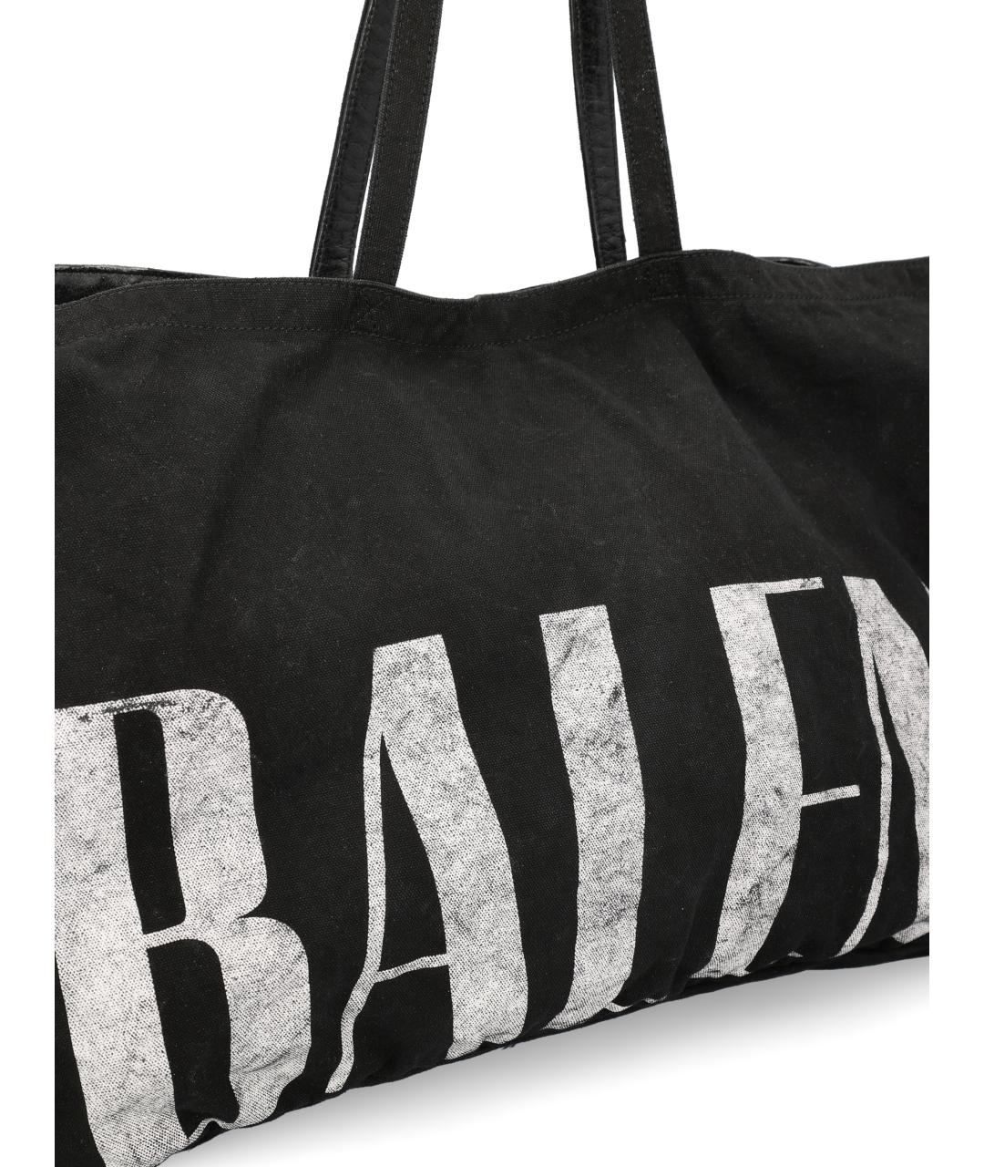 BALENCIAGA Черная сумка тоут, фото 3