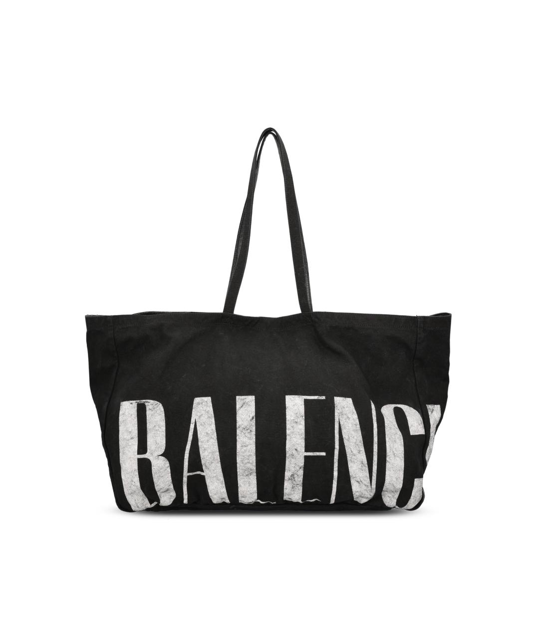 BALENCIAGA Черная сумка тоут, фото 1