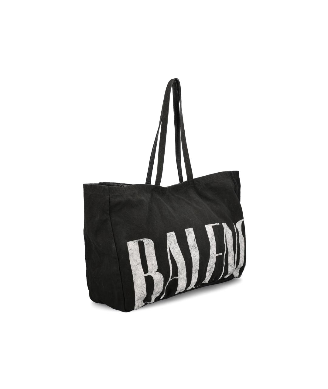 BALENCIAGA Черная сумка тоут, фото 2