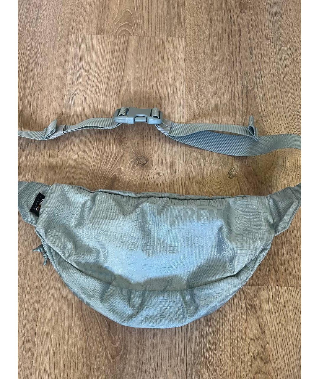 SUPREME Бирюзовая поясная сумка, фото 3