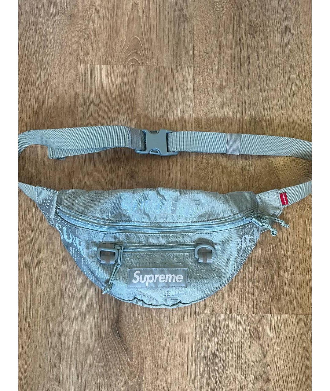 SUPREME Бирюзовая поясная сумка, фото 9
