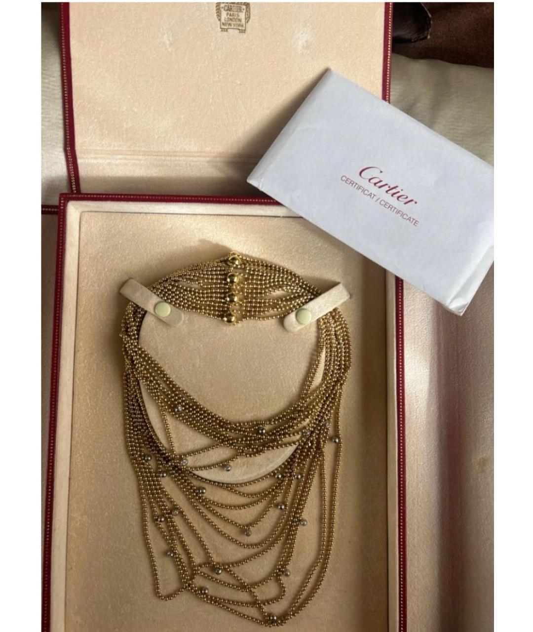 CARTIER Золотой комплект из желтого золота, фото 3
